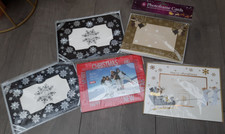 Christmas Photo Frame Cards 5 Packs Brand New