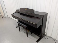 Yamaha Clavinova CLP-330 Digital Piano and stool in dark rosewood stock #25456