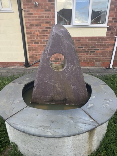 Plum slate hollolith water - plum,