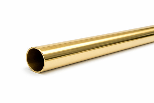 Brass tiller tube - brass,