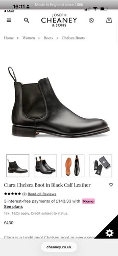 Women joseph cheaney black - cheaney,