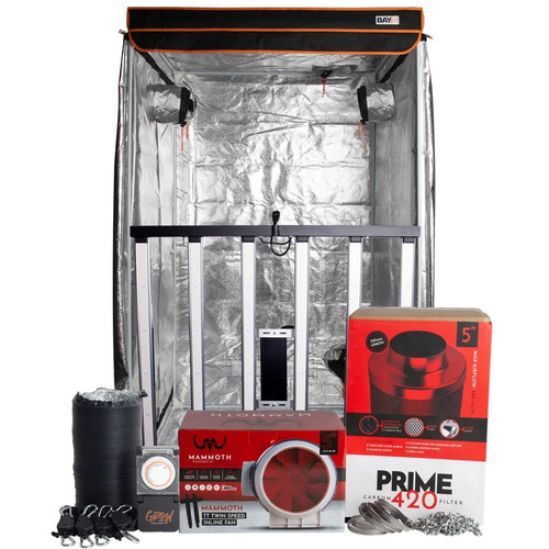 Omega black 720w led grow - 720w, tent