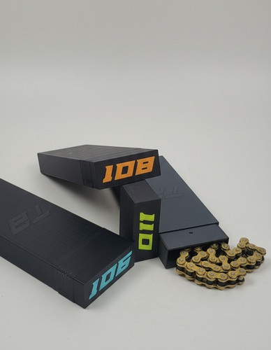 Chain box for karting - for,