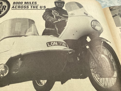 Bsa a65t watsonian - bsa, monaco