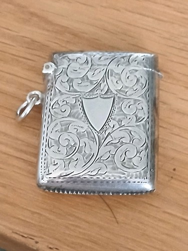 Antique sterling silver - silver, vesta