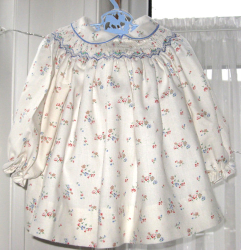 Ditsy floral smocked dress s - ditsy,