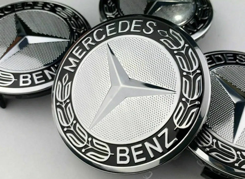 Mercedes black alloy wheel - alloy,