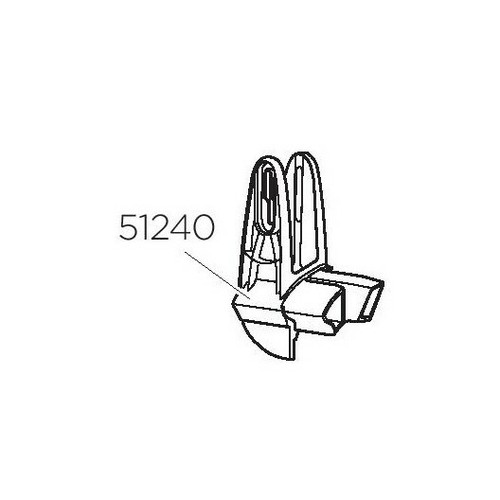 Thule 51240 left frame - frame, console