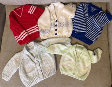 Hand Knitted Baby Jumpers