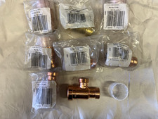 Yorkshire Tectite Sprint pushfit 22x15x15 tee's reduced end & centre + 1 Conex