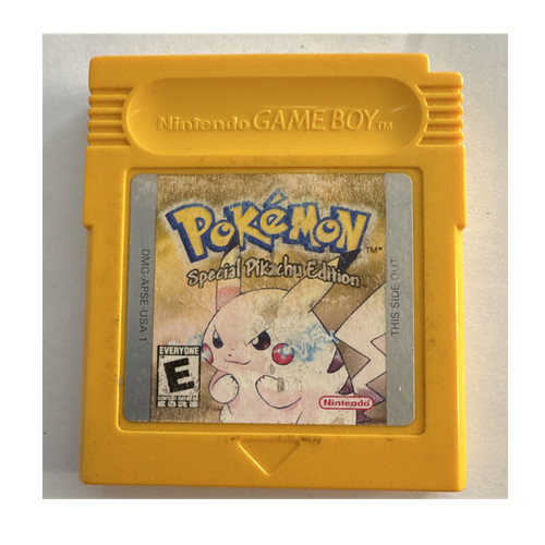 Nintendo pokémon yellow - nintendo,