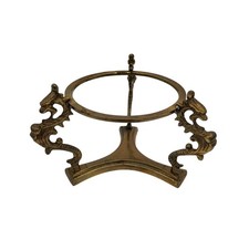 Vintage Brass Dragon Stand
