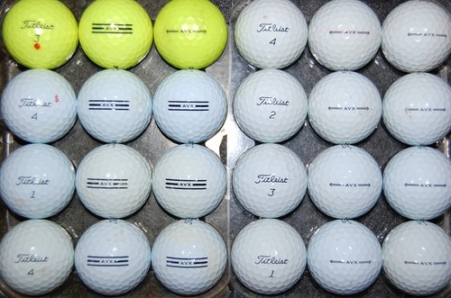 Dozen titleist avx used - 2,