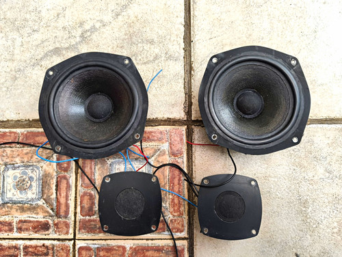 Vintage castle speaker units - castle,