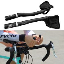 Full Carbon TT Aero Handlebar Road Bike Rest Bar 3K Matte Time Trial Handle Bars