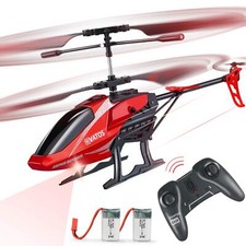 VATOS RC Helicopter, Remote Control Helicopter for Kids Toy Gift with Batteries