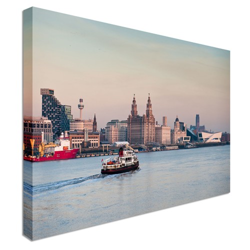 Iconic liverpool skyline - liverpool,