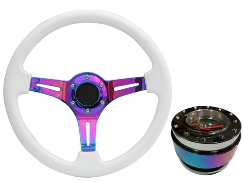 White neo chrome - white, steering