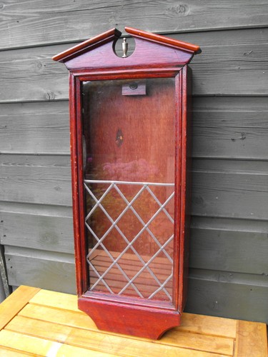 Small mahogany wall - wall, case