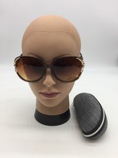 Chanel Women's Brown Oversized Fashion Sunglasses 56-17-120 Brown Lens
