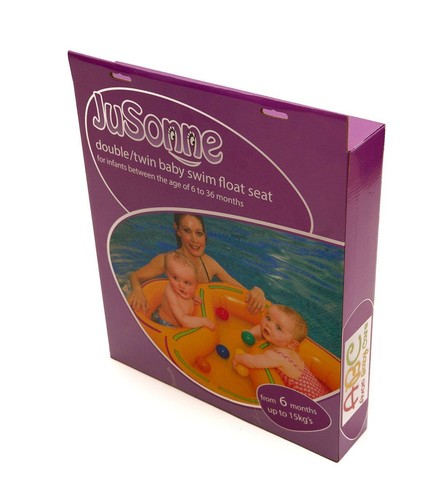 Twin and sibling swimming
