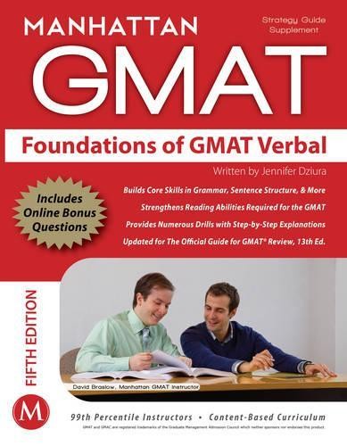 Foundations gmat verbal - of,