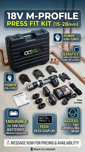 Brand new 18v profile press - brand,
