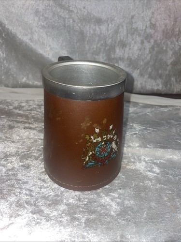Leather tankard coat arms - tankard, of