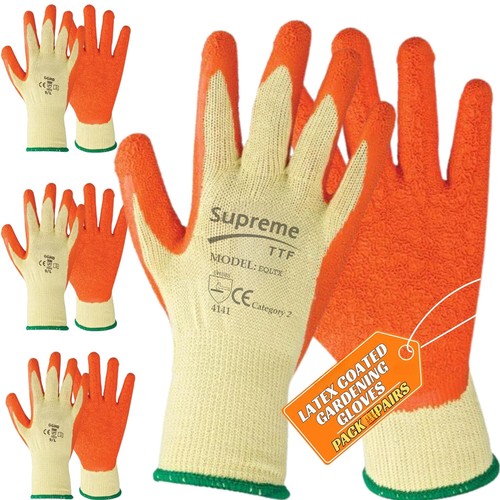 Safety work gloves latex - work,