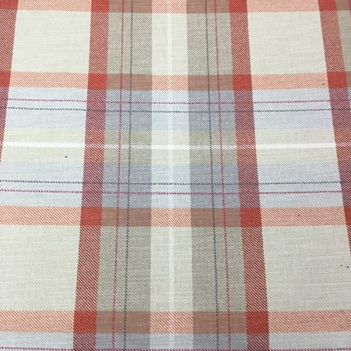 Tartan check orange beige - tartan,,