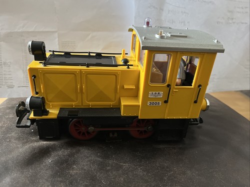 Lgb yellow diesel dcc 3005 - yellow,