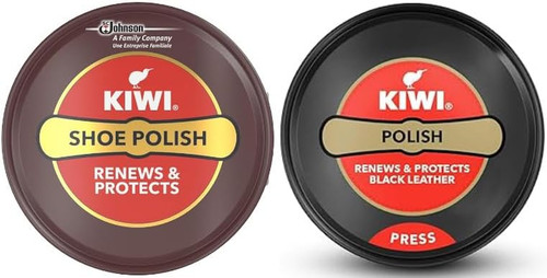 Kiwi shoe polish paste black - kiwi,