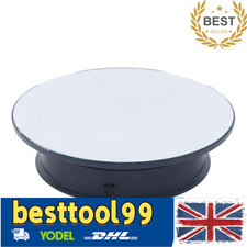 Battery-Operated 360° Rotating Display Stand Electric Turntable Showcase Base