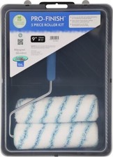 Axus Decor AXU/RKB92 Blue Pro Finish Twin Roller Kit with Paint Tray and Lid 5pc
