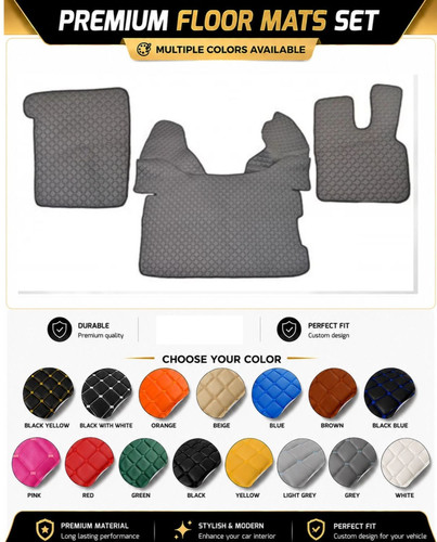 Eco leather truck floor - leather,