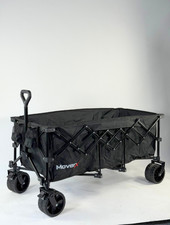 Used 300L Folding Camping Trolley, Festival Wagon, Garden Cart, Fishing, Beach