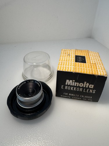 Boxed minolta rokkor 30mm - boxed,