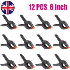 12 X Large Spring Clamps 6 "