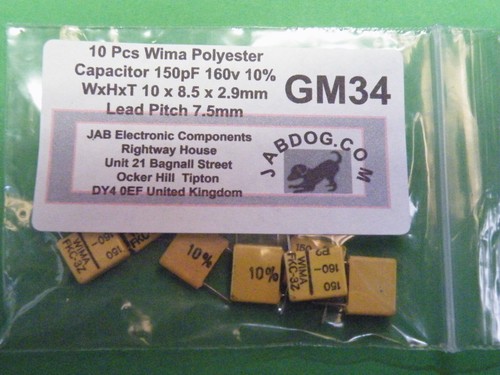 Pcs wima polyester - 10,