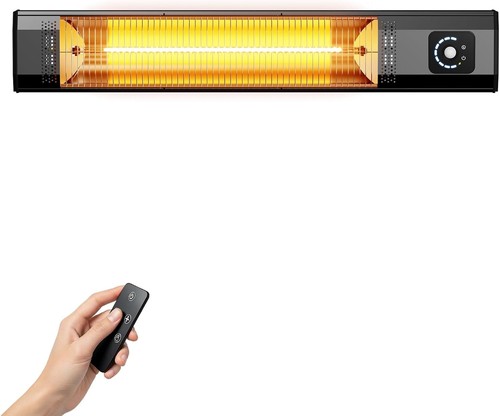 Electric patio heater wall - patio,