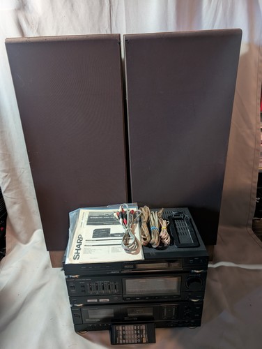 Sharp 6900 stereo - sc-6900(bk),