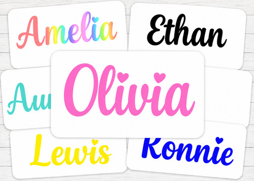Personalised vinyl name - vinyl,