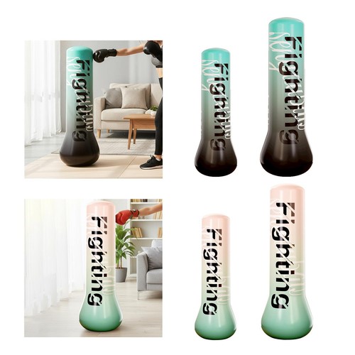 Children punching bag boxing - children,