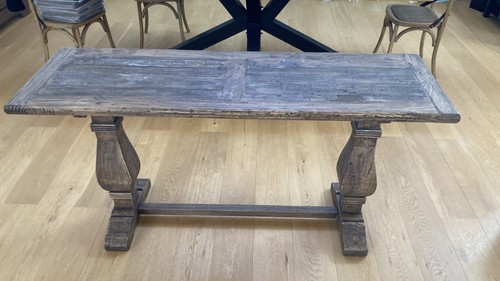 Rustic wooden hall console - wooden,