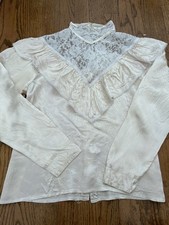 Vintage Gunne Sax Lace Blouse