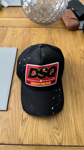 Dsquared2 black baseball cap - black,
