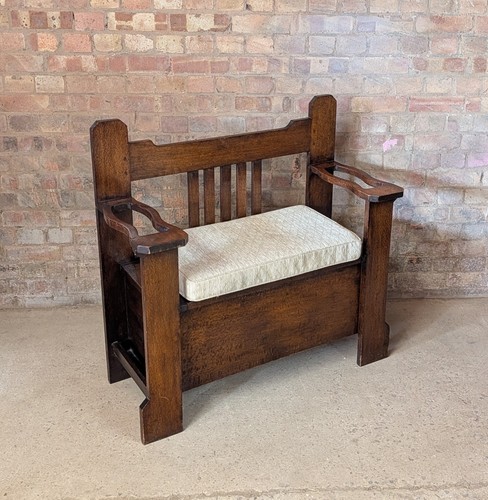 Antique arts crafts oak - oak, hall