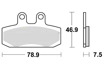 Set front brake - of,