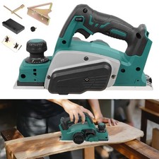 Fit 18V Makita Battery Cordless Electric Wood Planer Plane Machine 82mm 15000rpm