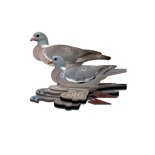 Fud fold decoy wood - decoy, pigeon
